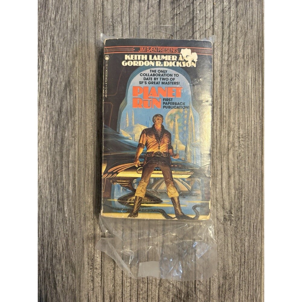 Planet Run by Keith Laumer & Gordon R. Dickerson~1982 Paperback~USED~